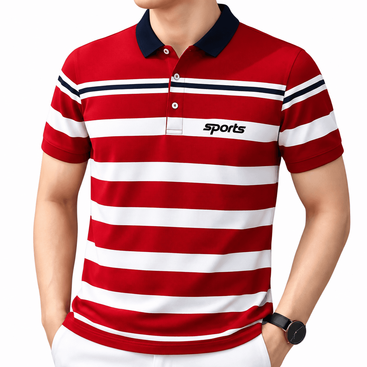 Striped Premium Polo Shirt