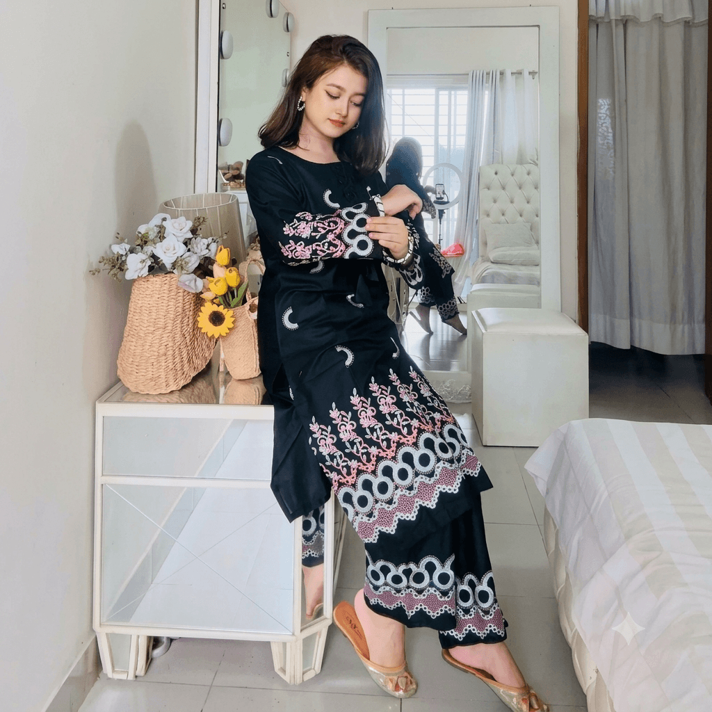Embroidered Co-Ord Set